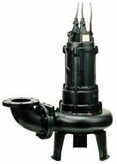 Heavy duty submersible pump for emergency flooding